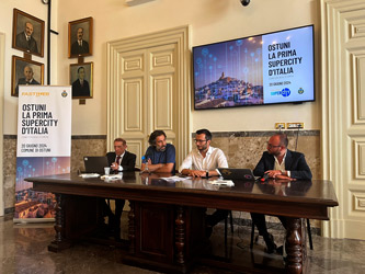 Ostuni prima Supercity d’Italia con Fastweb