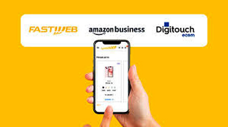 Partnership tra Fastweb Shop e Amazon Business